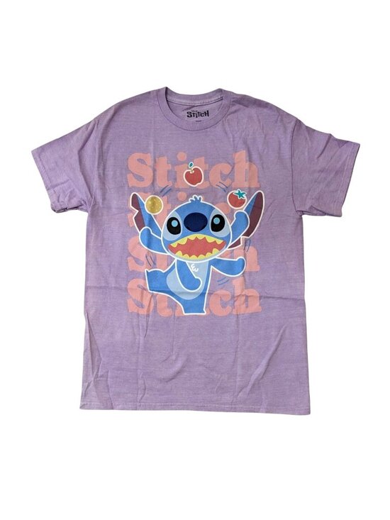 Hot Topic Tops - Disney Stitch Graphic Boyfriend T Shirt Distressed Kawaii Y2K Streetwear Medium